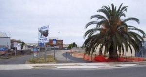 New Lipson Street Railyard bikeway ramp and pathway.